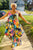 Colorful Graffiti Dress with Pockets
