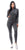 Seamless Sporty Leggings and Hooded Jacket Set in Charcoal
